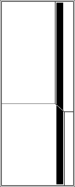 Чертёж X-LANE X3 шириной 800 мм.